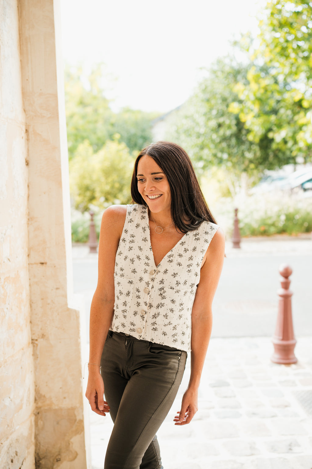 Lily top femme
