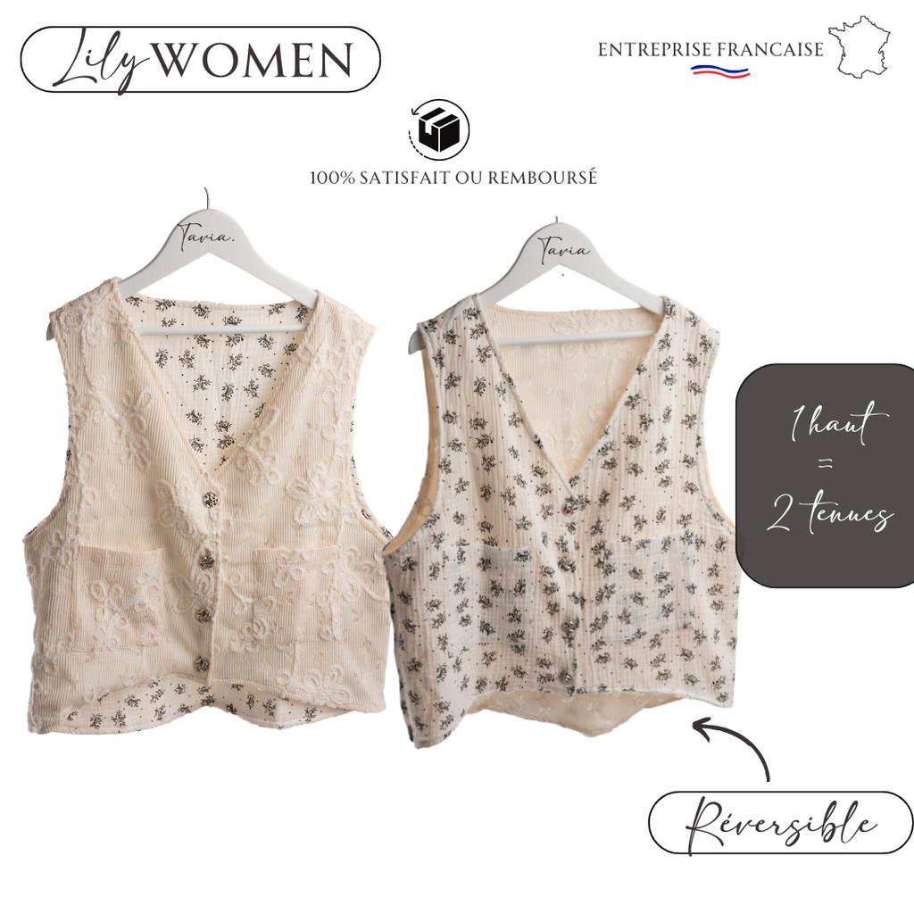 Lily top femme
