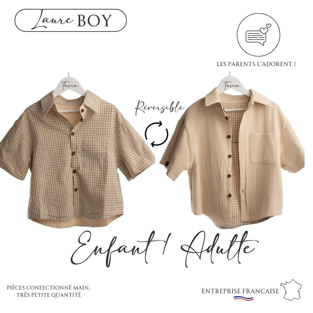 Laure chemise - Homme enfant