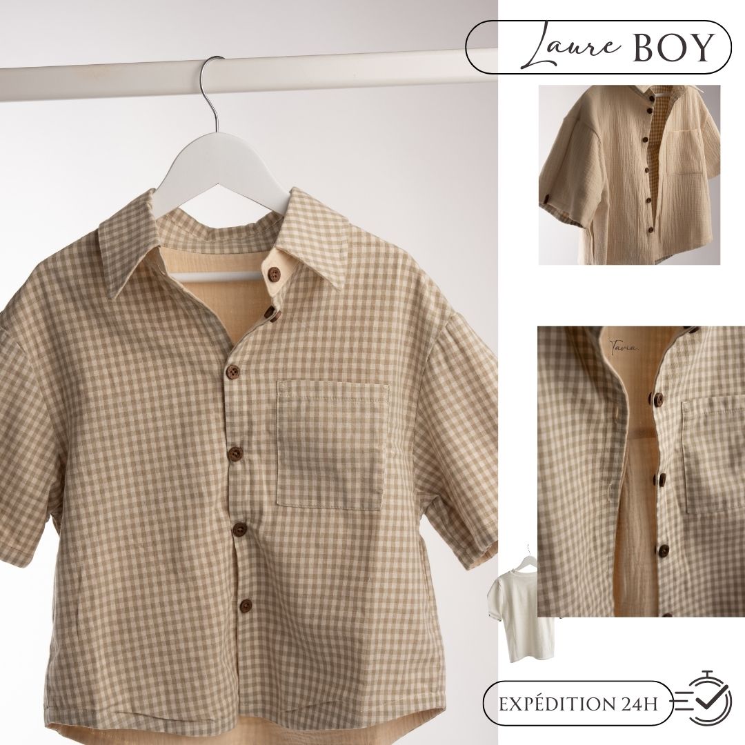Laure chemise - Homme enfant