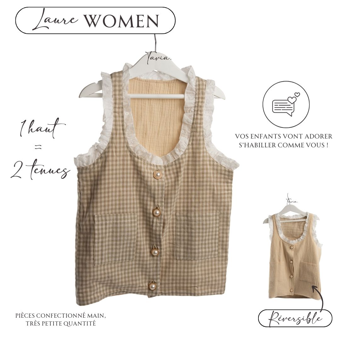 Laure top - Femme enfant