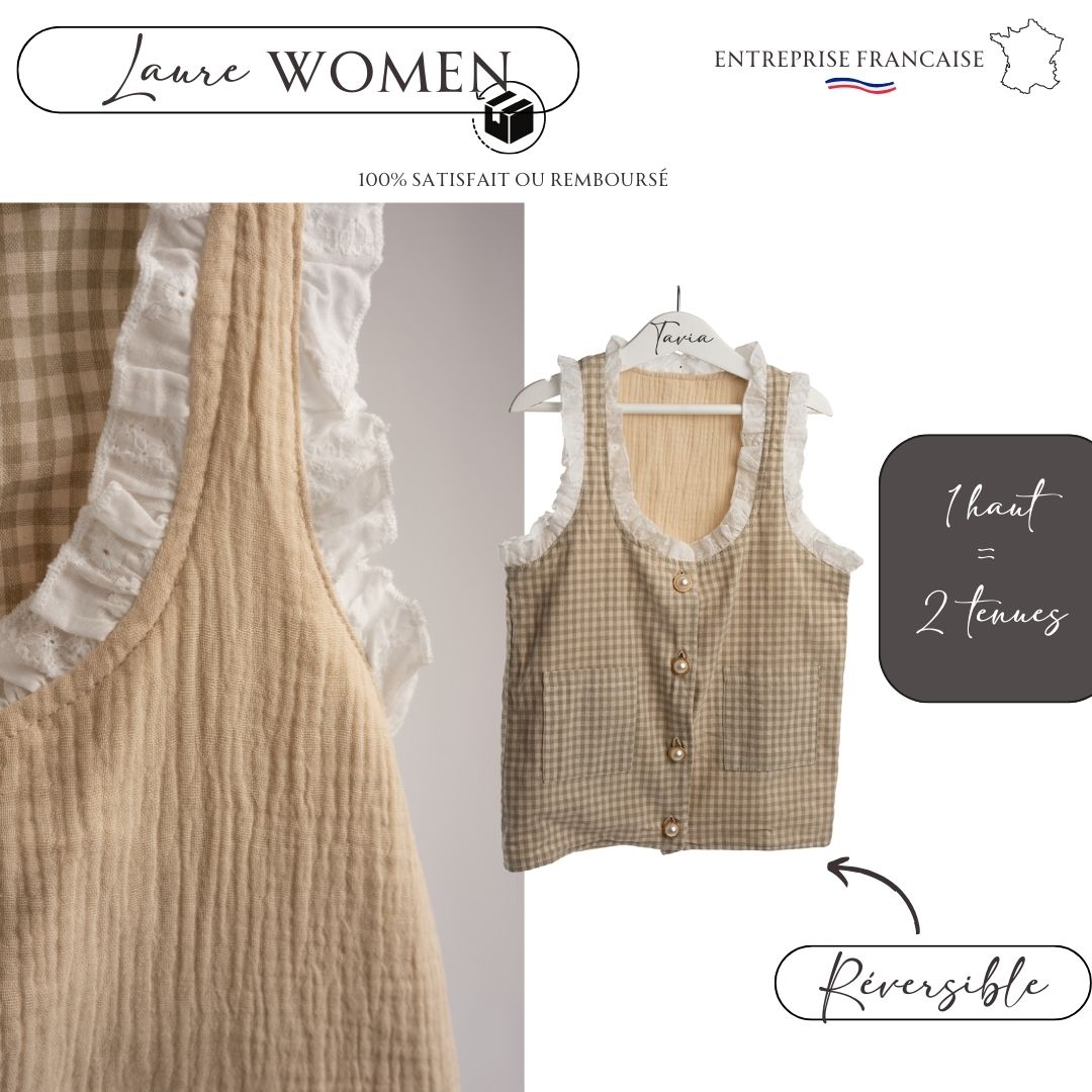Laure top - Femme enfant