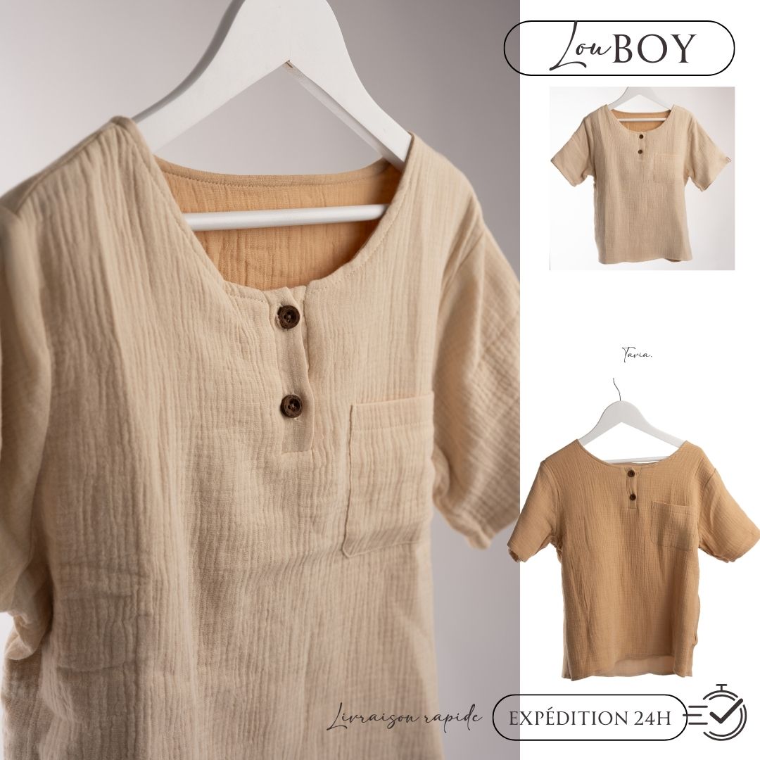 Lou top garçon - Homme enfant