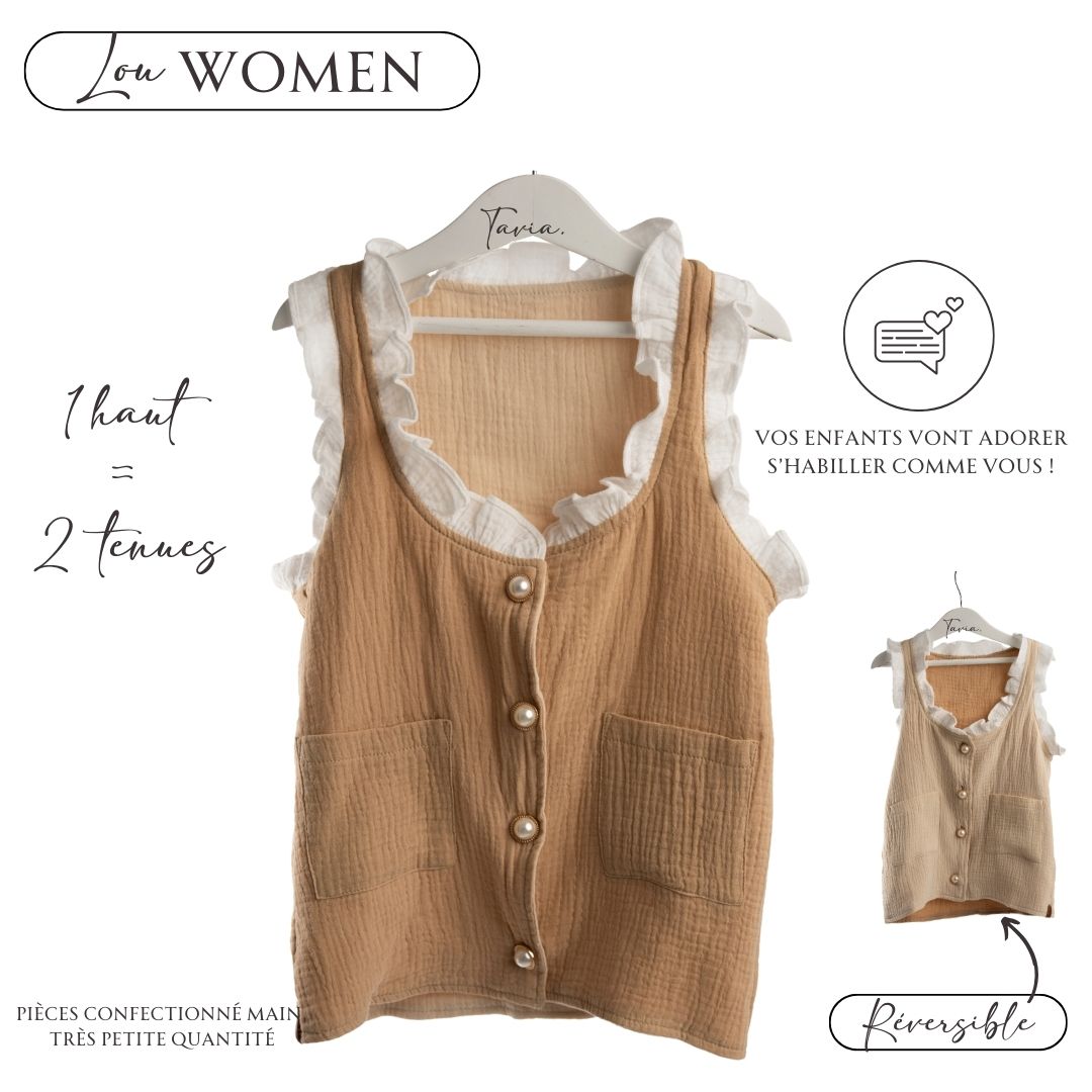 Lou top - Femme enfant